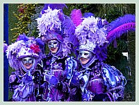 Masques et Costumes du Carnaval de Venise 2010 : de toutes les couleurs !