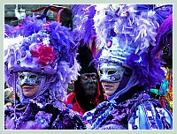Masques et Costumes du Carnaval de Venise 2010 : de toutes les couleurs !