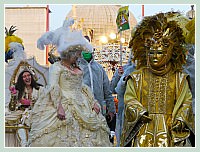 Masques et Costumes du Carnaval de Venise 2010 : de toutes les couleurs !