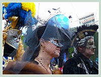 Masques et Costumes du Carnaval de Venise 2010 : de toutes les couleurs !