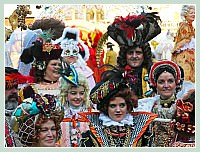 Masques et Costumes du Carnaval de Venise 2010 : de toutes les couleurs !