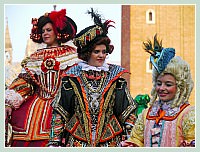 Masques et Costumes du Carnaval de Venise 2010 : de toutes les couleurs !