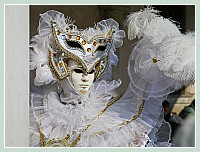 Masques et Costumes du Carnaval de Venise 2010 : de toutes les couleurs !