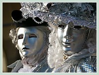 Masques et Costumes du Carnaval de Venise 2010 : de toutes les couleurs !