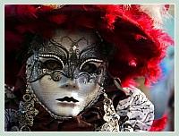 Masques et Costumes du Carnaval de Venise 2010 : de toutes les couleurs !