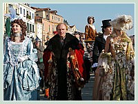 Carnaval de Venise 2010 : Défilé de la fête des Maries à Saint Marc