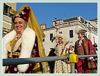 Carnaval de Venise 2010 : Défilé de la fête des Maries à Saint Marc