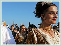 Carnaval de Venise 2010 : Défilé de la fête des Maries à Saint Marc