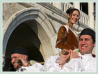 Carnaval de Venise 2010 : Défilé de la fête des Maries à Saint Marc