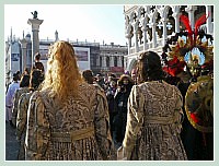 Carnaval de Venise 2010 : Défilé de la fête des Maries à Saint Marc