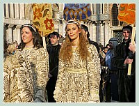 Carnaval de Venise 2010 : Défilé de la fête des Maries à Saint Marc
