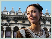 Carnaval de Venise 2010 : Défilé de la fête des Maries à Saint Marc