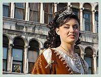 Carnaval de Venise 2010 : Défilé de la fête des Maries à Saint Marc