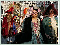 Carnaval de Venise 2010 : Défilé de la fête des Maries à Saint Marc