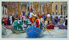 Carnaval de Venise 2011 : “L'Alzaremi” sur le Grand Canal de Venise