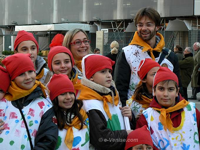 Carnaval de Venise 2008 les enfants