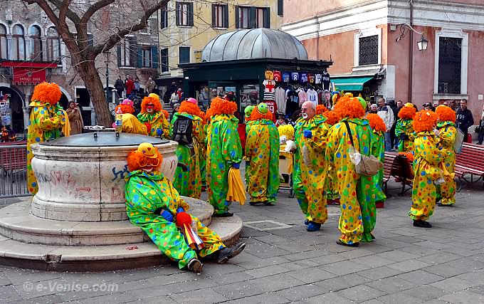 carnaval de Venise 2008 clowns campo santi apostoli