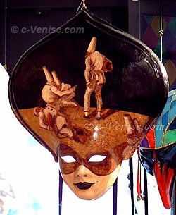 Masque de carnaval peint - Ca del sol