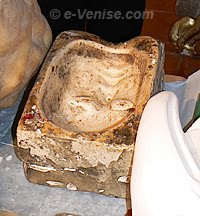 Le moule du masque de Carnaval