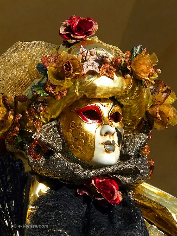 carnaval de venise 2008 costume fleurs