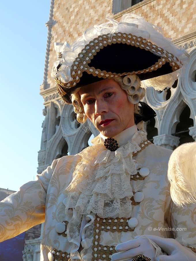 carnaval de Venise 2008 Riva degli Schiavoni à saint marc