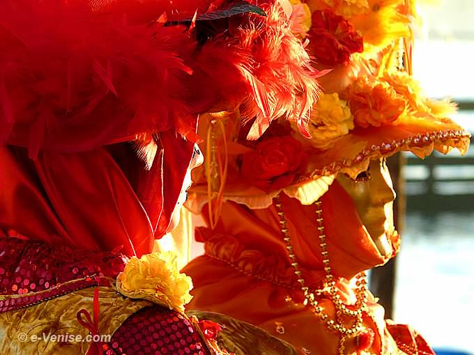 carnaval de venise 2008 riva degli schiavoni à Saint Marc