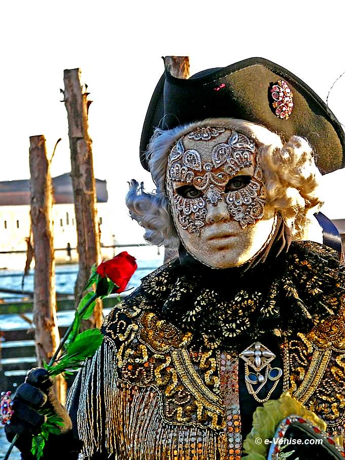carnaval de venise 2008 riva degli schiavoni à Saint Marc