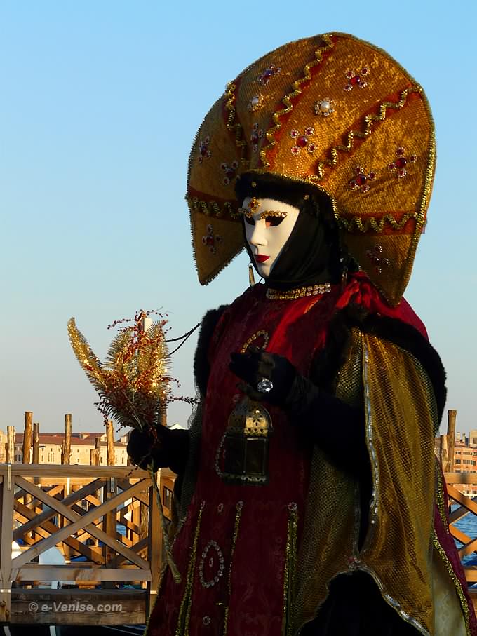 carnaval de venise 2008 riva degli schiavoni à Saint Marc