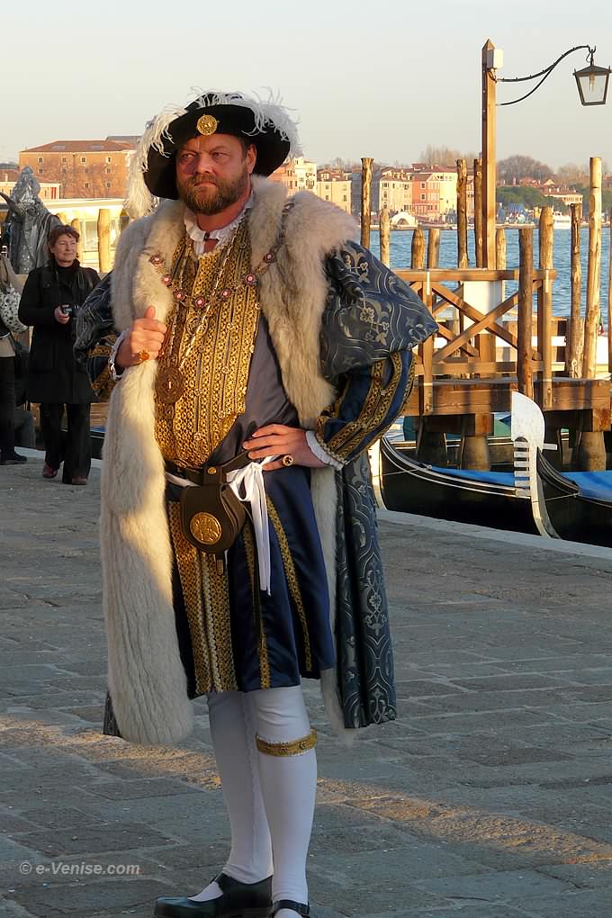 carnaval de venise 2008 riva degli schiavoni à Saint Marc
