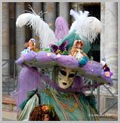 Photos du Carnaval de Venise 2008 - Les Costumes et Masques de Carnaval des Nobles de Venise