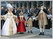 Photos du Carnaval de Venise 2008 - Les Costumes et Masques de Carnaval des Nobles de Venise