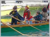 Carnaval de Venise 2008 - Le Carnaval en bateau, le vrai Carnaval des vénitiens