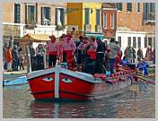 Carnaval de Venise 2008 - Le Carnaval en bateau, le vrai Carnaval des vénitiens