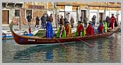 Carnaval de Venise 2008 - Le Carnaval en bateau, le vrai Carnaval des vénitiens