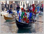Carnaval de Venise 2008 - Le Carnaval en bateau, le vrai Carnaval des vénitiens