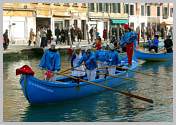 Carnaval de Venise 2008 - Le Carnaval en bateau, le vrai Carnaval des vénitiens