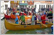 Carnaval de Venise 2008 - Le Carnaval en bateau, le vrai Carnaval des vénitiens