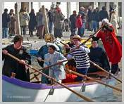 Carnaval de Venise 2008 - Le Carnaval en bateau, le vrai Carnaval des vénitiens