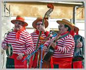 Carnaval de Venise 2008 - Le Carnaval en bateau, le vrai Carnaval des vénitiens