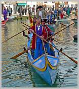 Carnaval de Venise 2008 - Le Carnaval en bateau, le vrai Carnaval des vénitiens