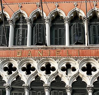 L'hôtel Danieli à Venise 5 cinq étoiles luxe et sa façade du XVe siècle