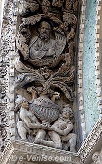Frises et sculptures Saint Marc