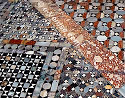 Sol en Mosaïque de marbres de Saint Marc