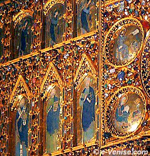 Saint Marc - Détail de la Pala d'Oro