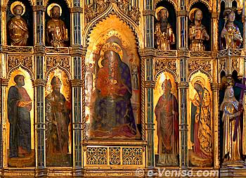 Chapelle d'Or - Le Polyptique de La Vierge