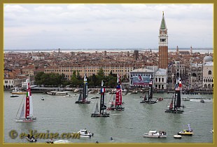 La Coupe de l'America, l'America's Cup à Venise