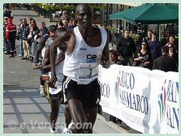 Lomala Joseph Kimosop vainqueur du 23ème Marathon de Venise 2008, le VeniceMarathon