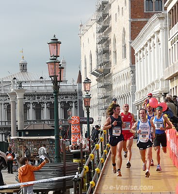 Marathon de Venise au coeur de Saint Marc