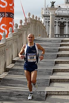 Marathon de Venise sur le Pont de la Paille (Paglia)