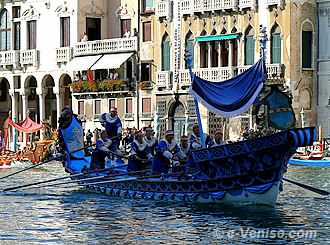 Cortège historique à la Regata Storica 2007 de Venise